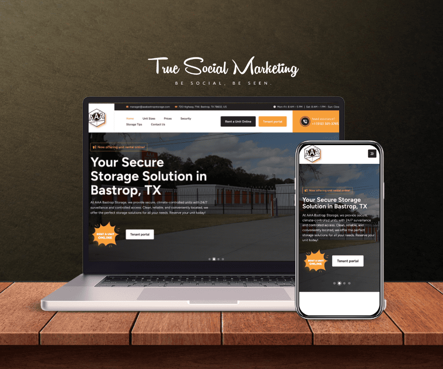 AAA Bastrop Storage Logo