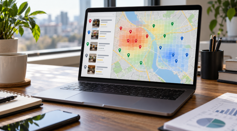 Google Map Ranking Example Image